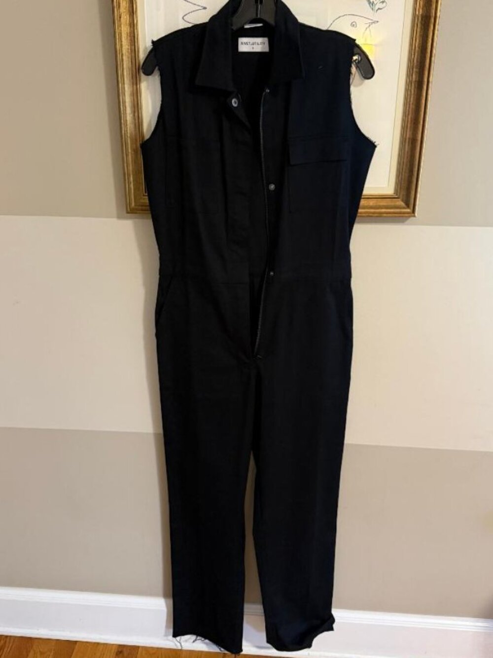 NWOT Rivet Utility Worker sleeveless jumpsuit size S